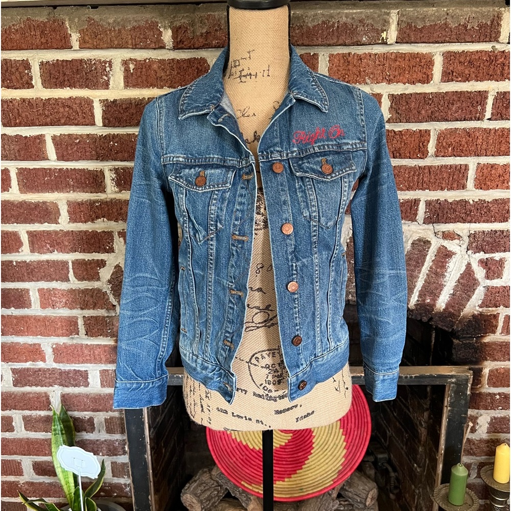madewell "right on" jean jacket *RARE*